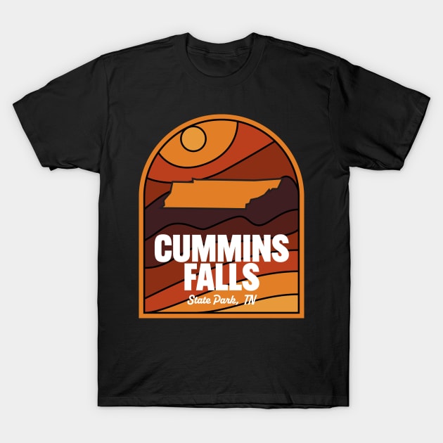 Cummins Falls State Park Tennessee T-Shirt by HalpinDesign